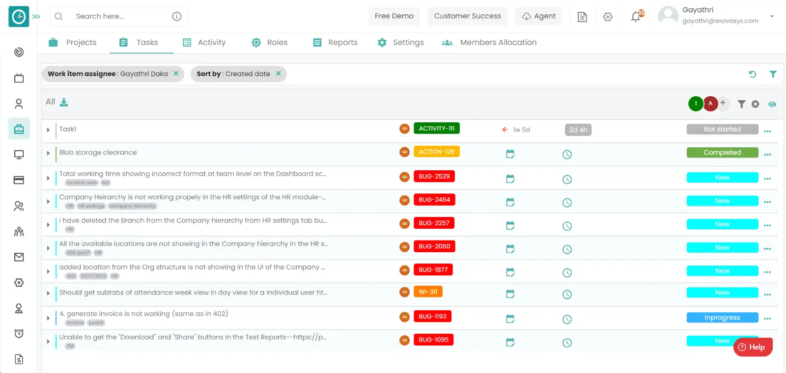 view the Timesheets