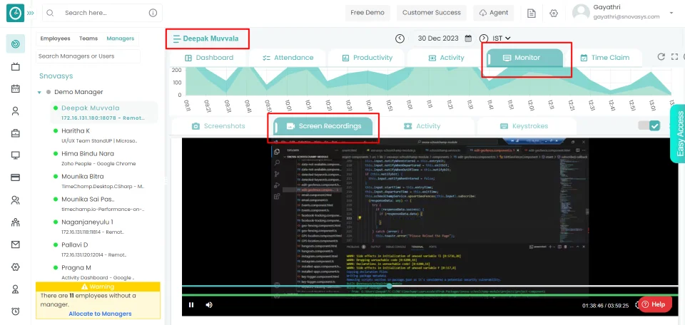 view screen recordings